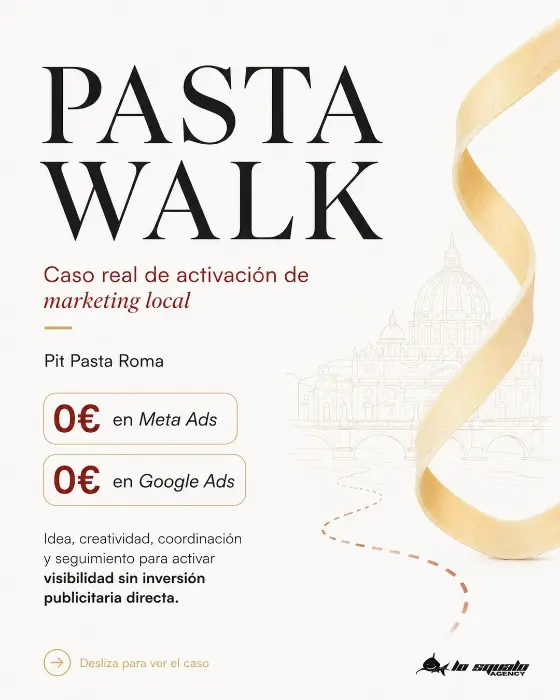 Caso reale Pasta Walk per Pit Pasta